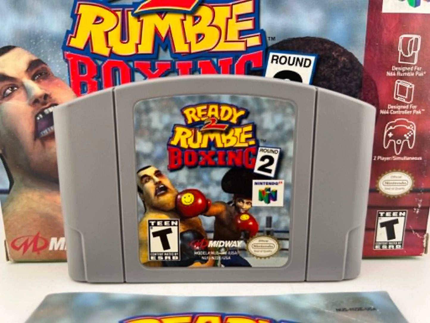 READY 2 RUMBLE BOXING ROUND 2 EN BOITE NINTENDO 64 N64