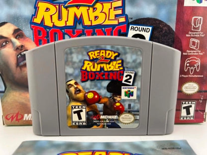 READY 2 RUMBLE BOXING ROUND 2 EN BOITE NINTENDO 64 N64