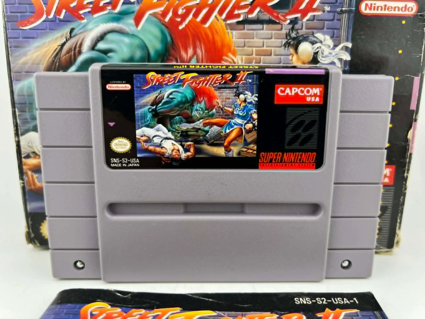 STREET FIGHTER II 2 EN BOITE SUPER NINTENDO SNES