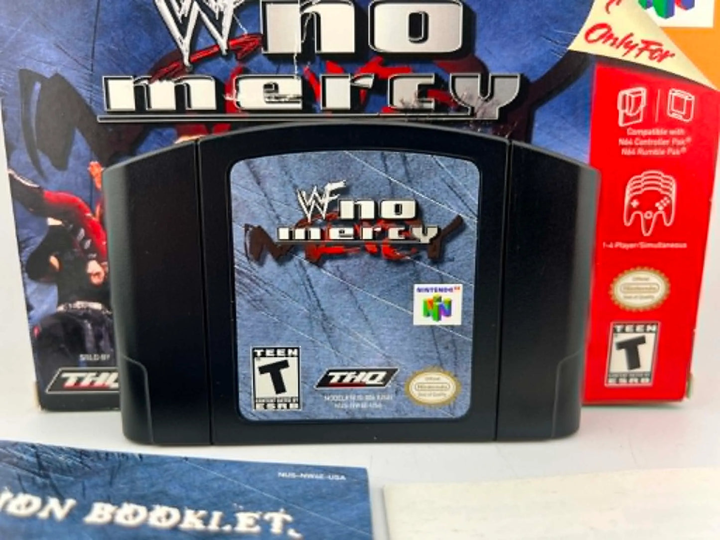 WWF NO MERCY EN BOITE NINTENDO 64 N64