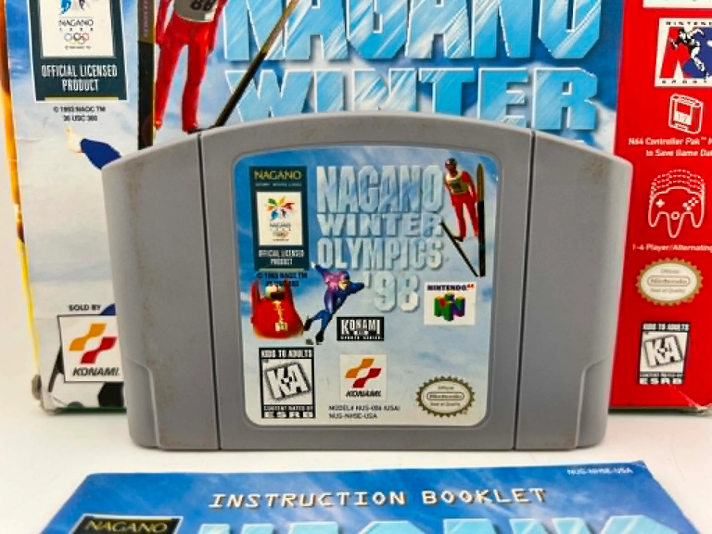 NAGANO WINTER OLYMPICS 98 EN BOITE NINTENDO 64 N64