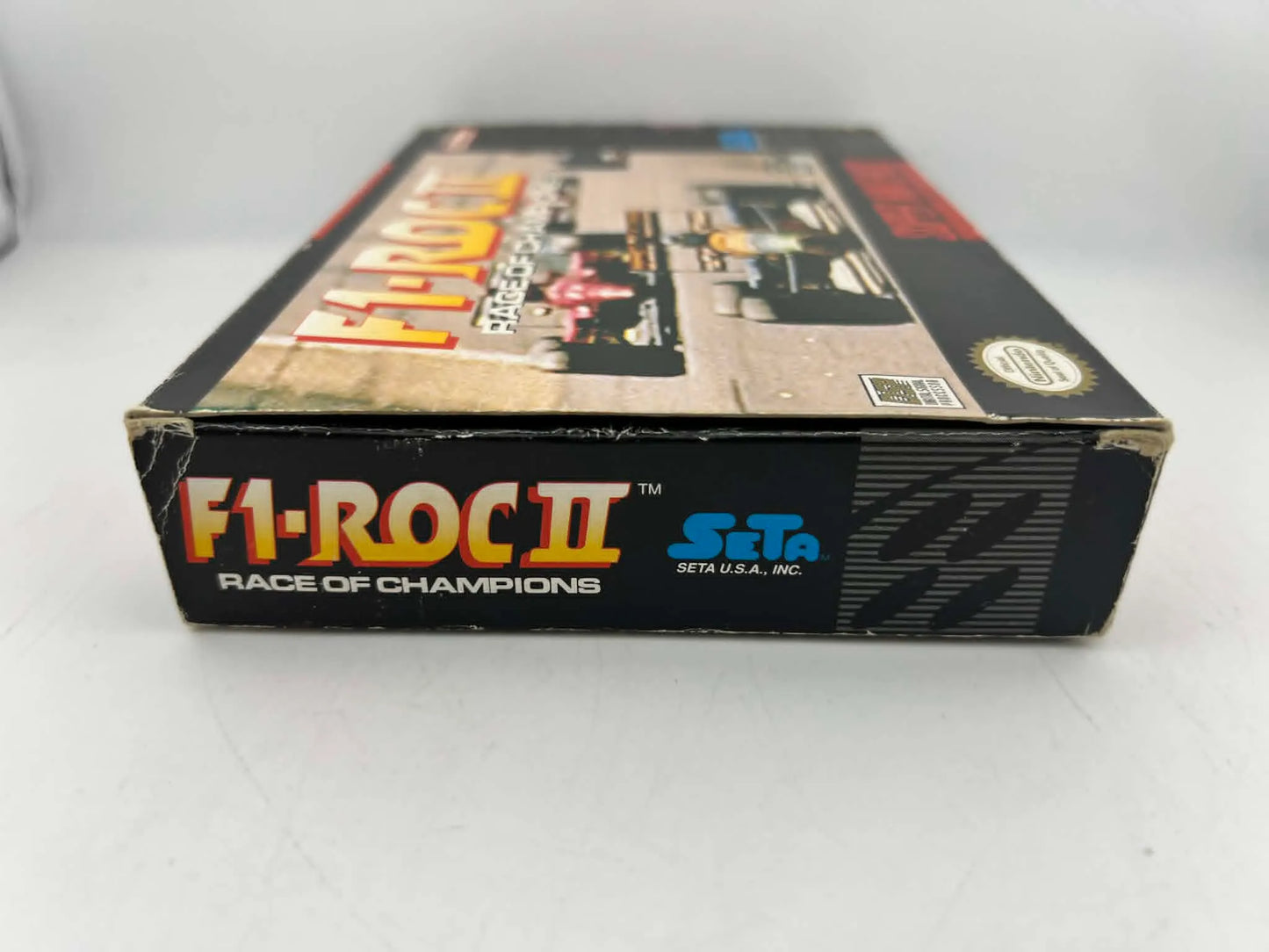 F1 ROC II  2 RACE OF CHAMPIONS en boite SUPER NINTENDO SNES