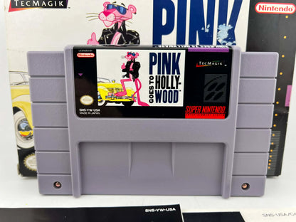 PINK PANTHER GOES TO HOLLYWOOD EN BOITE SUPER NINTENDO SNES