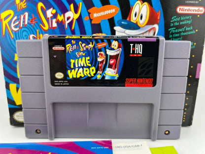 THE REN AND STIMPY SHOW: TIME WARP EN BOITE SUPER NINTENDO SNES