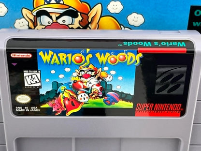 WARIO'S WOODS EN BOITE SUPER NINTENDO SNES