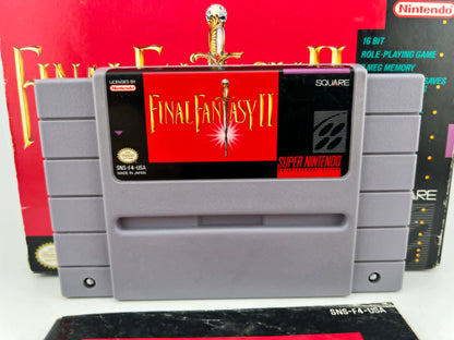 Final Fantasy II 2 Ou IV 4 En Boite Super Nintendo SNES