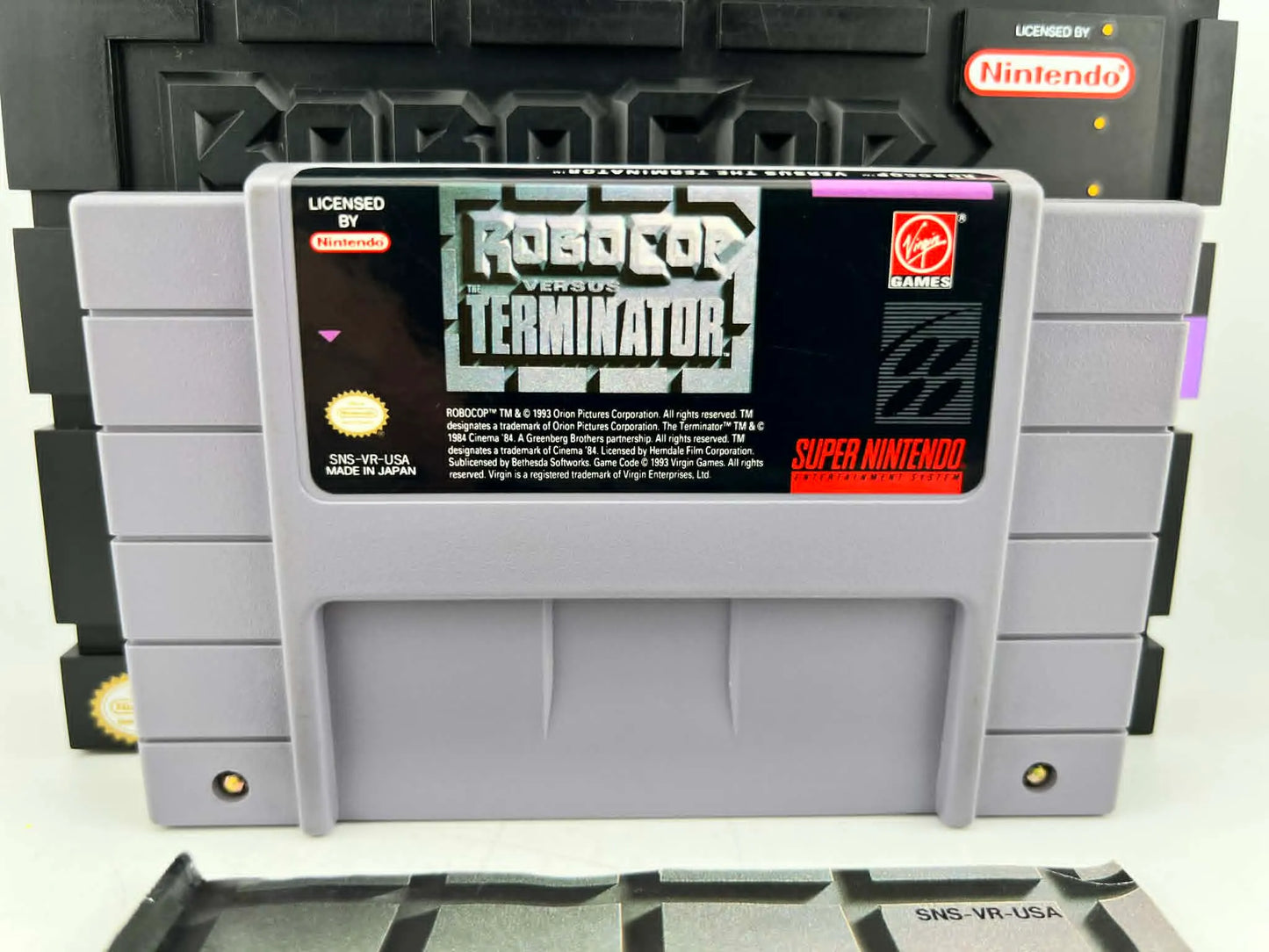 ROBOCOP VS. TERMINATOR EN BOITE SUPER NINTENDO SNES