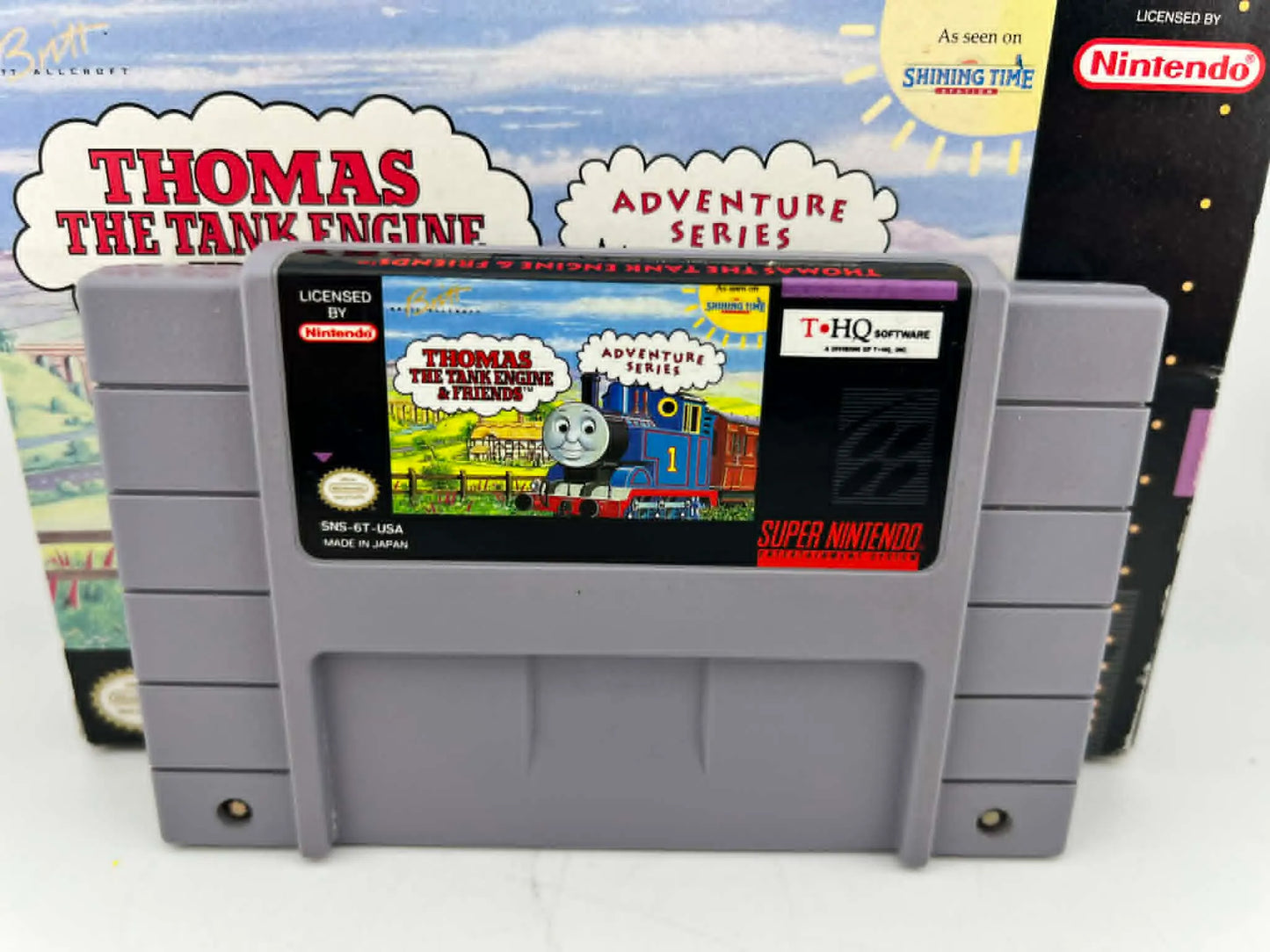 THOMAS THE TANK ENGINE AND FRIENDS en boite SUPER NINTENDO SNES