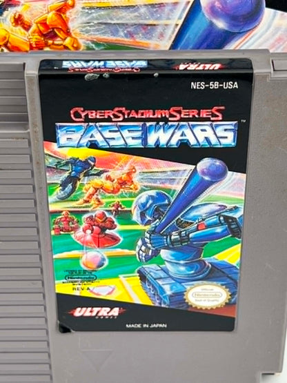 Cyberstadium Series Base Wars Nintendo NES