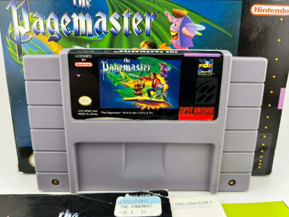 THE PAGEMASTER en boite SUPER NINTENDO SNES