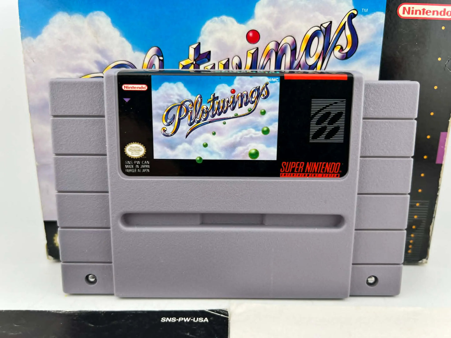 Pilotwings Super Nintendo Snes