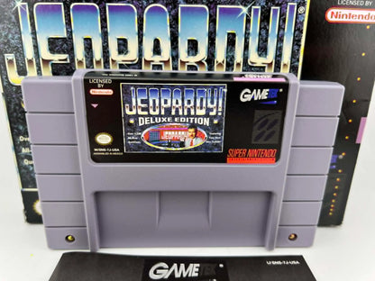 JEOPARDY DELUXE EDITION SUPER NINTENDO SNES En Boite