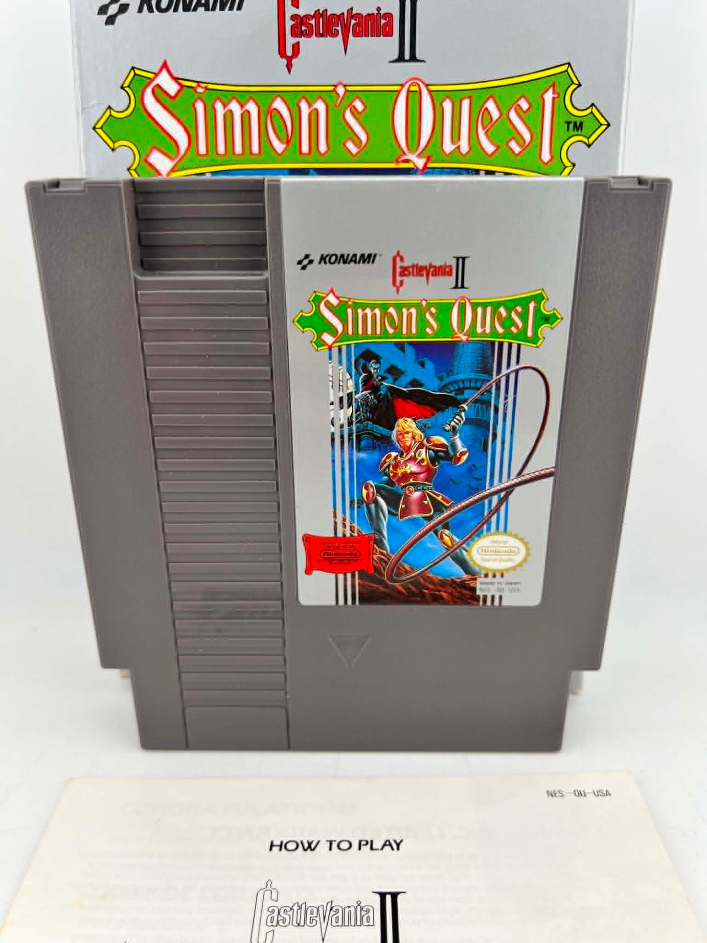 CASTLEVANIA II 2 SIMON'S QUEST EN BOITE NINTENDO NES
