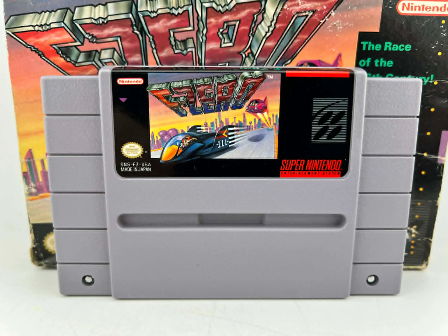 F-ZERO EN BOITE SUPER NINTENDO SNES