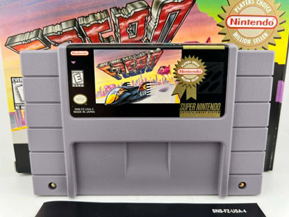 F-ZERO PLAYER'S CHOICE EN BOITE SUPER NINTENDO SNES