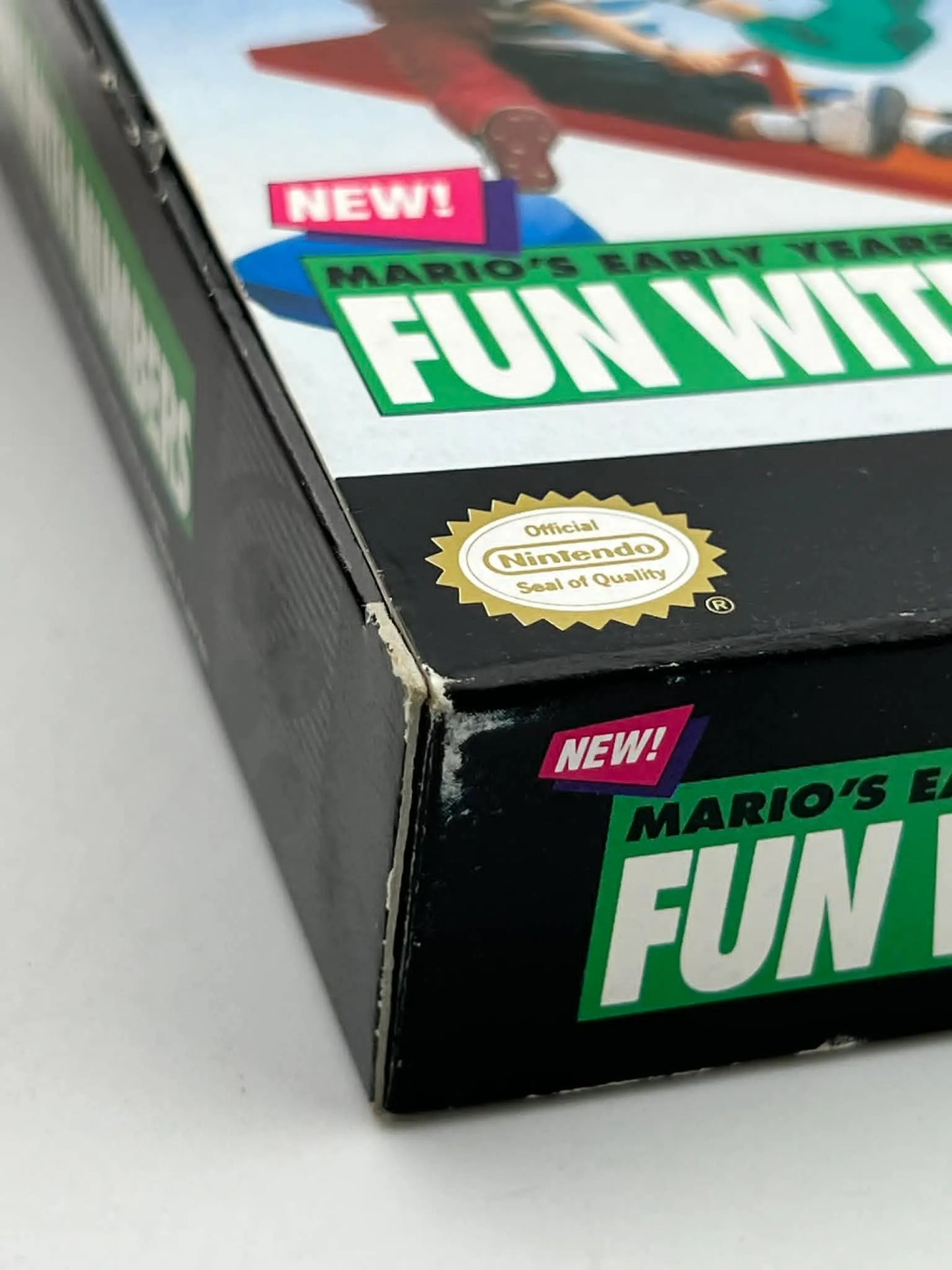 MARIO'S EARLY YEARS FUN WITH NUMBERS en boite SUPER NINTENDO SNES