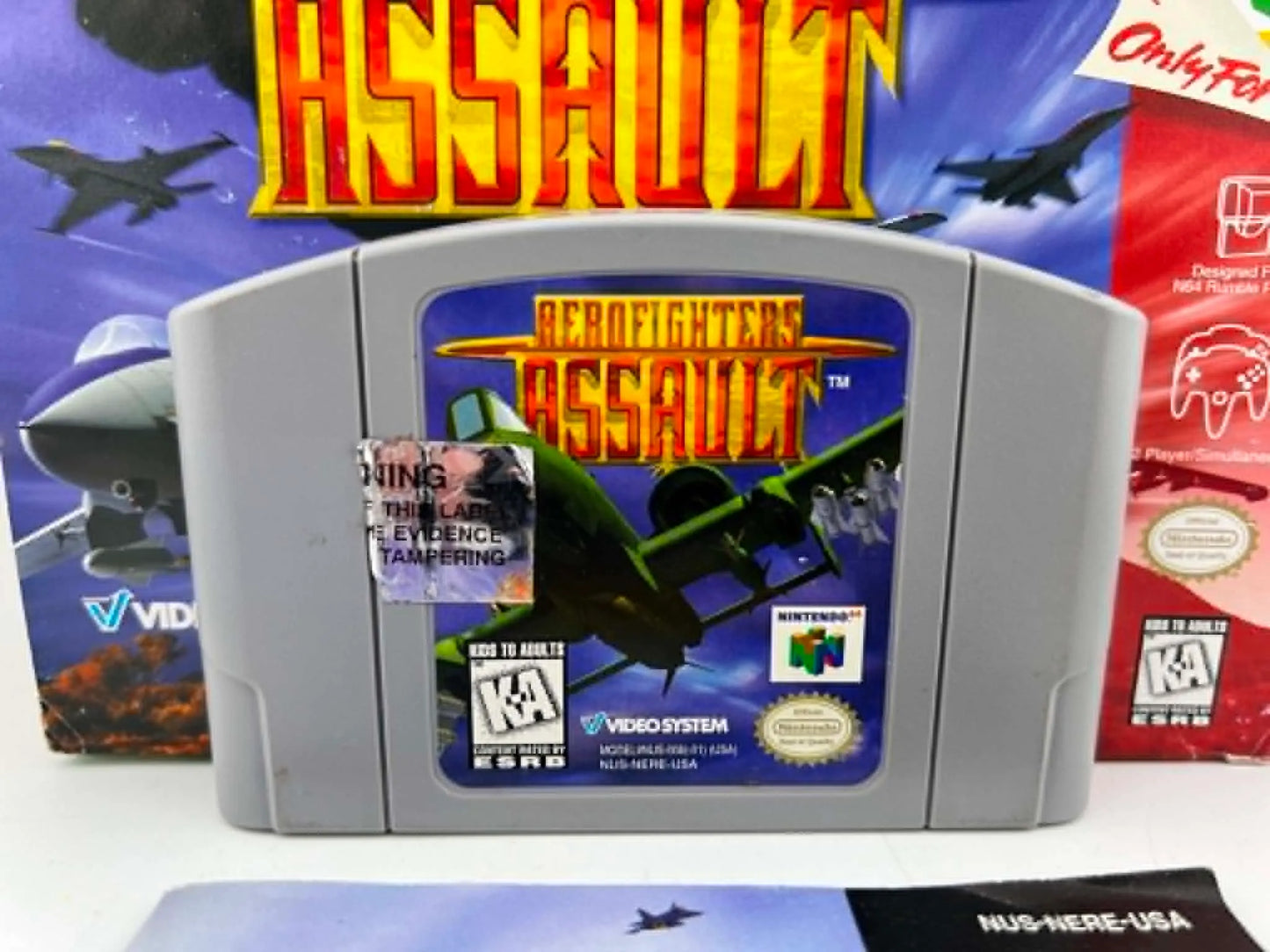 AEROFIGHTERS ASSAULT EN BOITE NINTENDO 64 N64