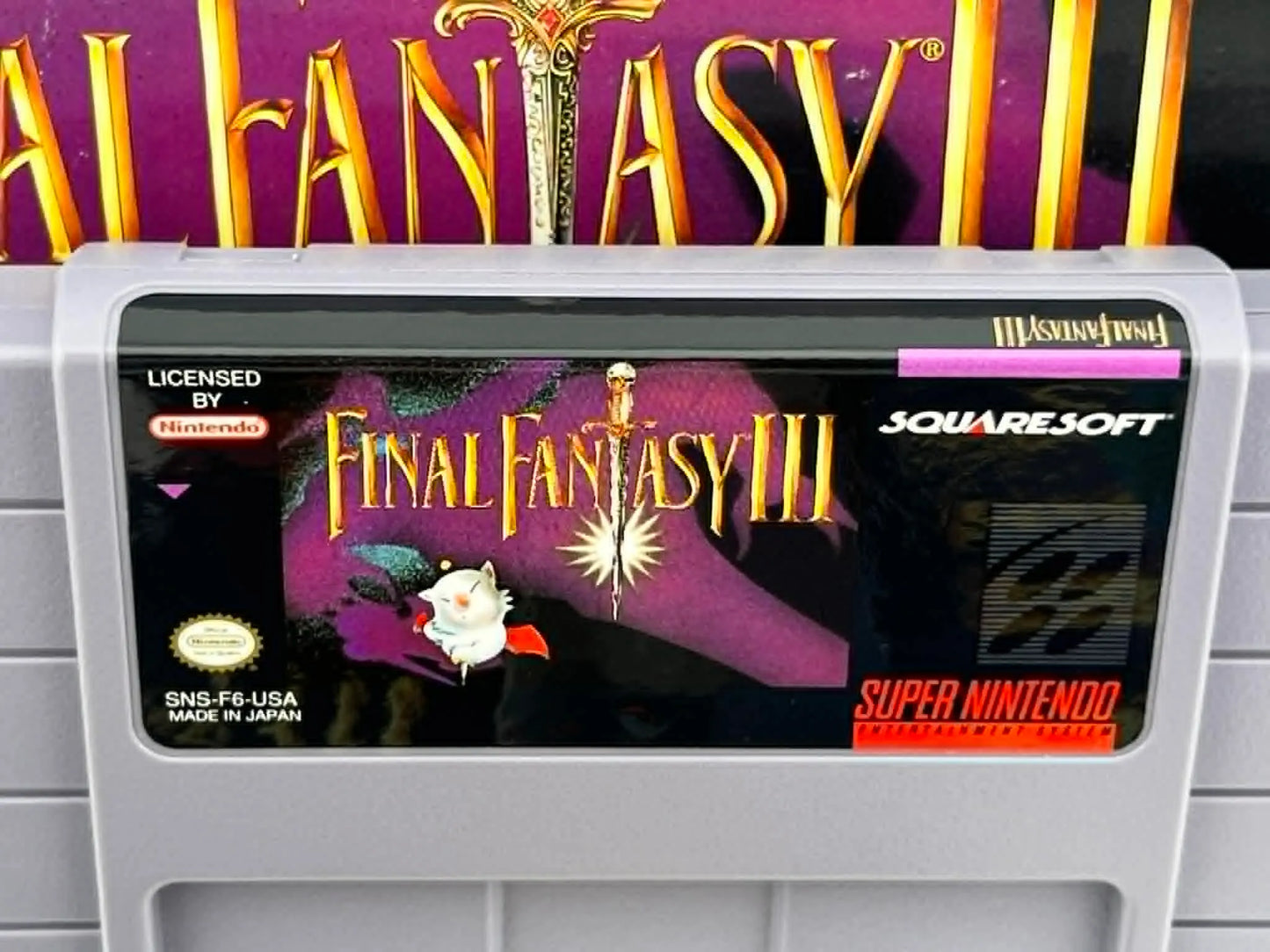 Final Fantasy III 3 Ou VI 6 En Boite Super Nintendo SNES