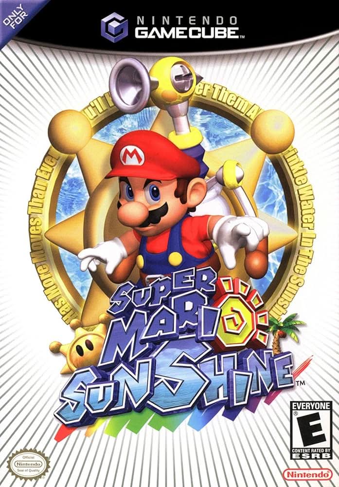 Super Mario Sunshine Nintendo Gamecube NGC