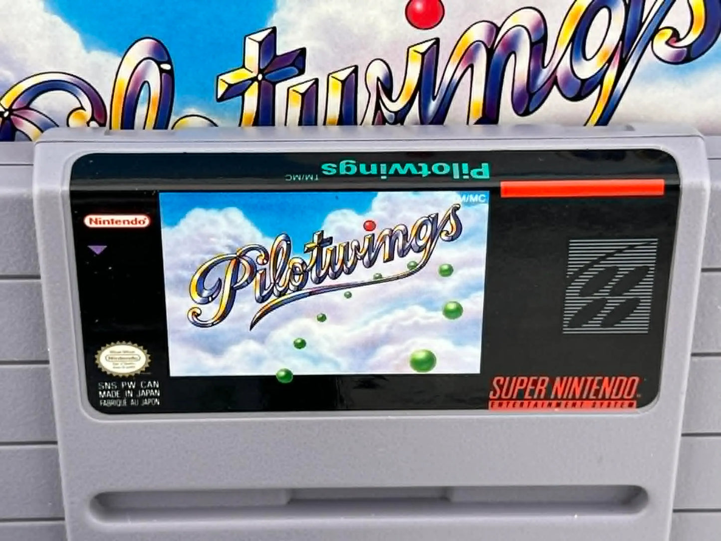 Pilotwings Super Nintendo Snes
