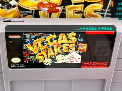 VEGAS STAKES EN BOITE (SUPER NINTENDO SNES)