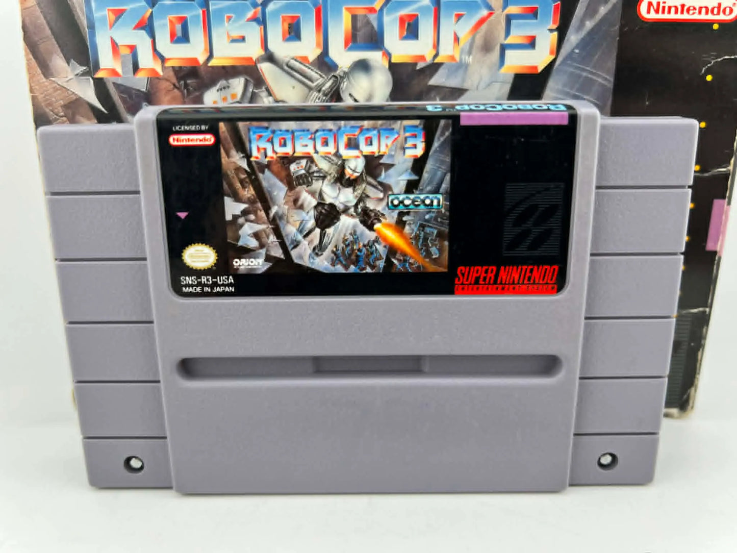 ROBOCOP 3 en boite SUPER NINTENDO SNES