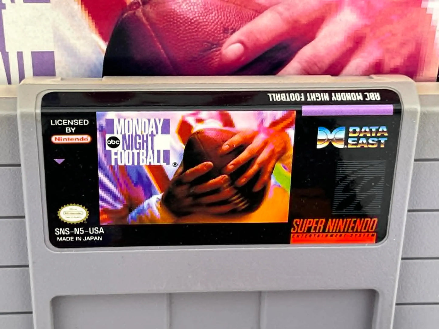 ABC MONDAY NIGHT FOOTBALL EN BOITE SUPER NINTENDO SNES