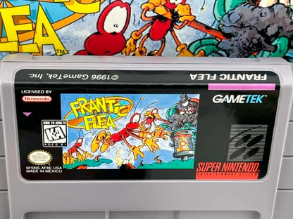FRANTIC FLEA EN BOITE SUPER NINTENDO SNES