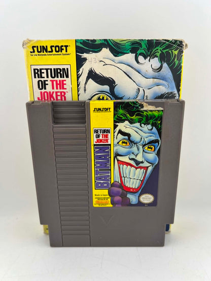 BATMAN RETURN OF THE JOKER EN BOITE NINTENDO NES