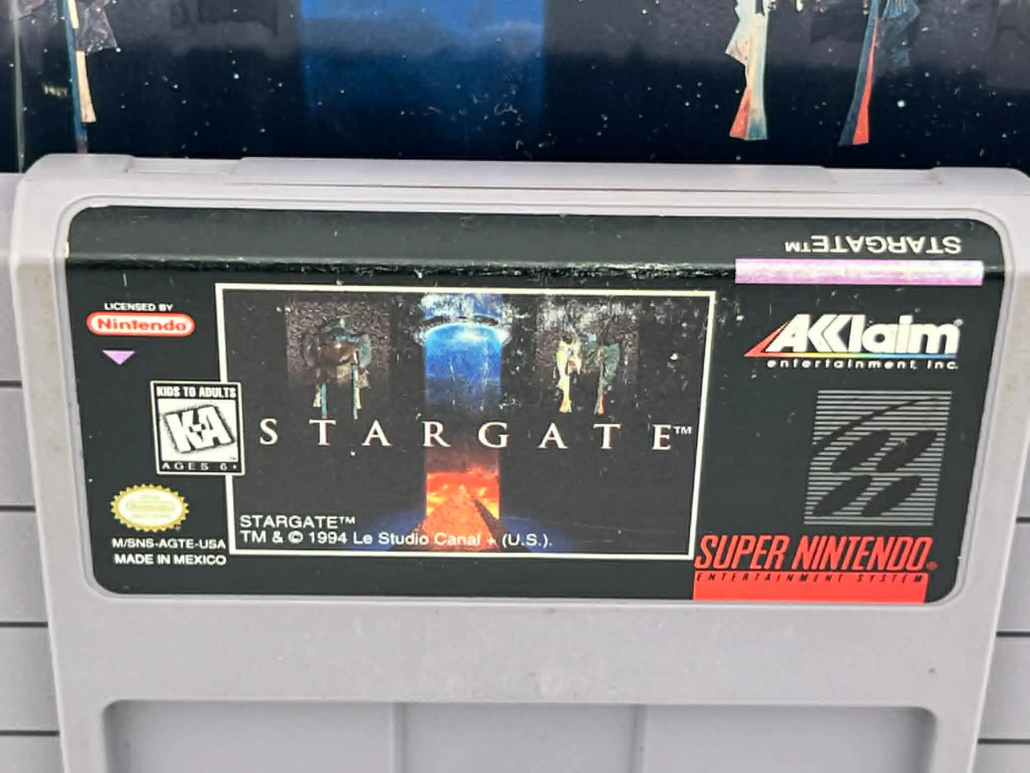 STARGATE en boite SUPER NINTENDO SNES
