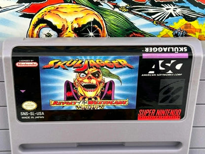 SKULJAGGER en boite SUPER NINTENDO SNES