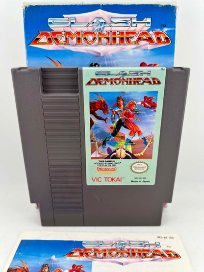 CLASH AT DEMONHEAD EN BOITE NINTENDO NES