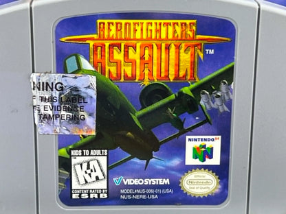 AEROFIGHTERS ASSAULT EN BOITE NINTENDO 64 N64