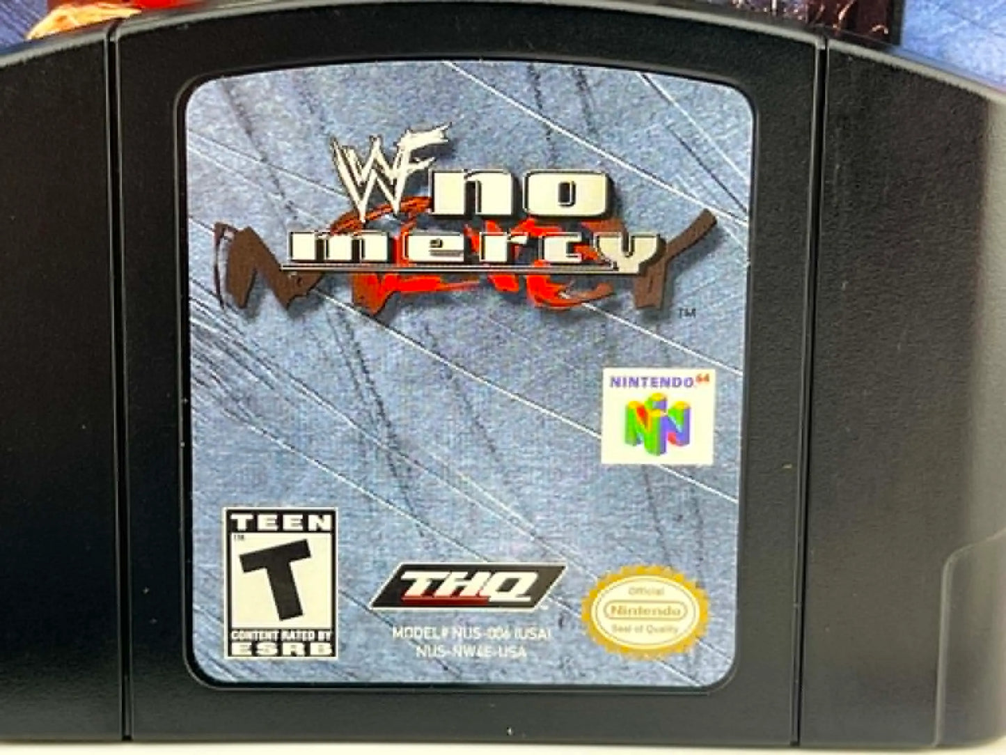 WWF NO MERCY EN BOITE NINTENDO 64 N64