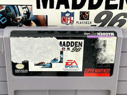 MADDEN NFL 96 SUPER NINTENDO SNES En Boite