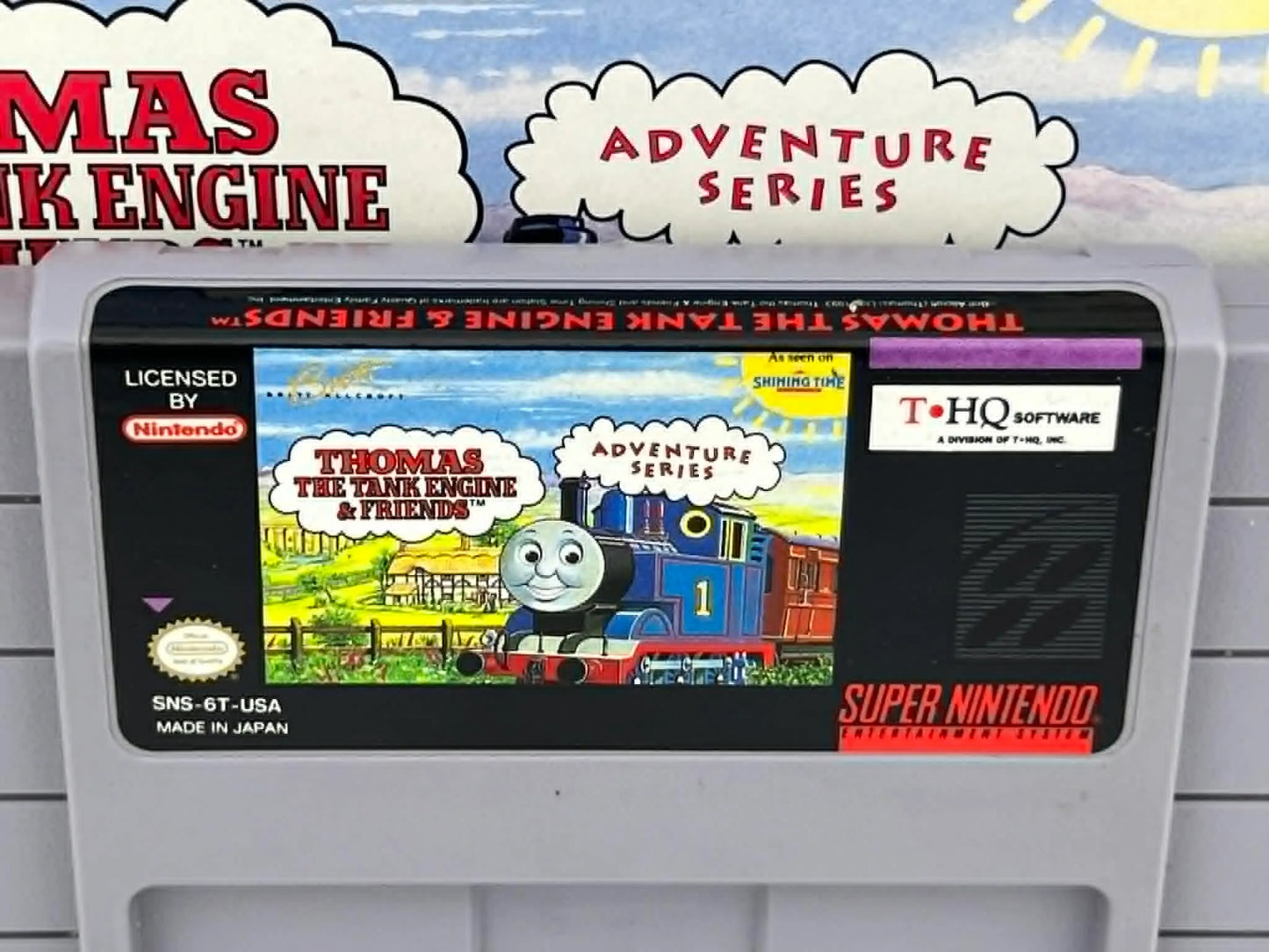 THOMAS THE TANK ENGINE AND FRIENDS en boite SUPER NINTENDO SNES