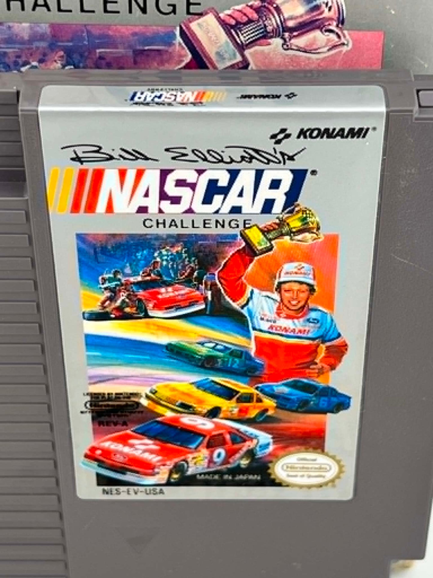 BILL ELLIOTS NASCAR CHALLENGE EN BOITE NINTENDO NES