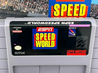 ESPN speed world en boite SUPER NINTENDO SNES