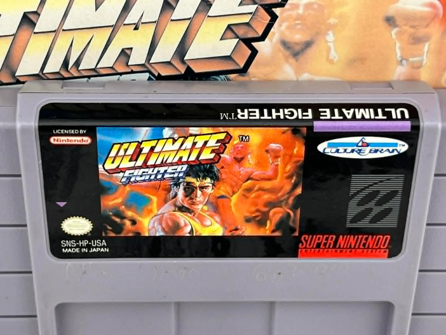ULTIMATE FIGHTER EN BOITE SUPER NINTENDO SNES