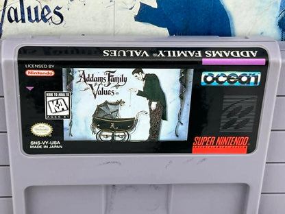 ADDAMS FAMILY VALUES En boite SUPER NINTENDO SNES