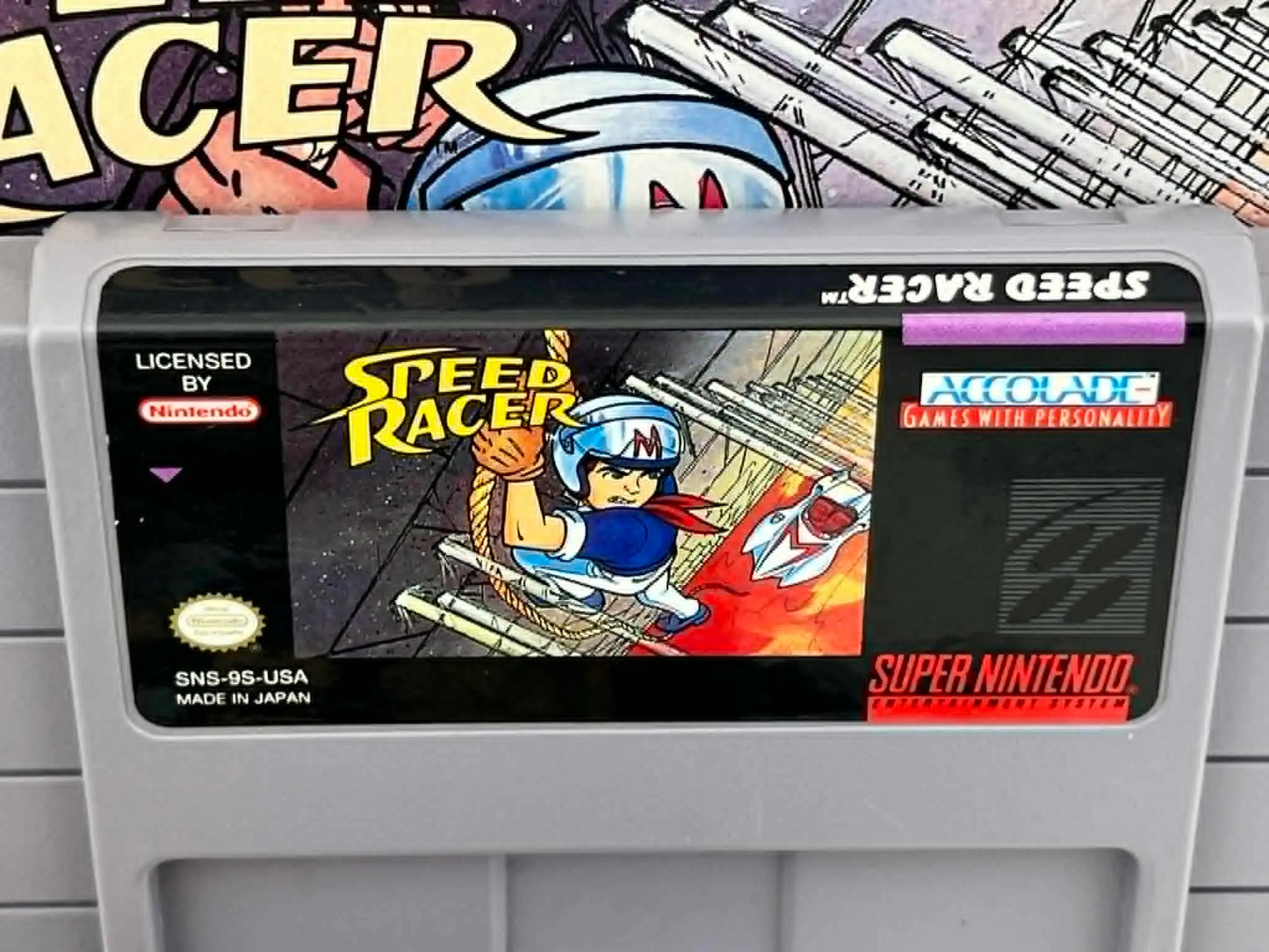 SPEED RACER IN MY MOST DANGEROUS ADVENTURES EN BOITE SUPER NINTENDO SNES
