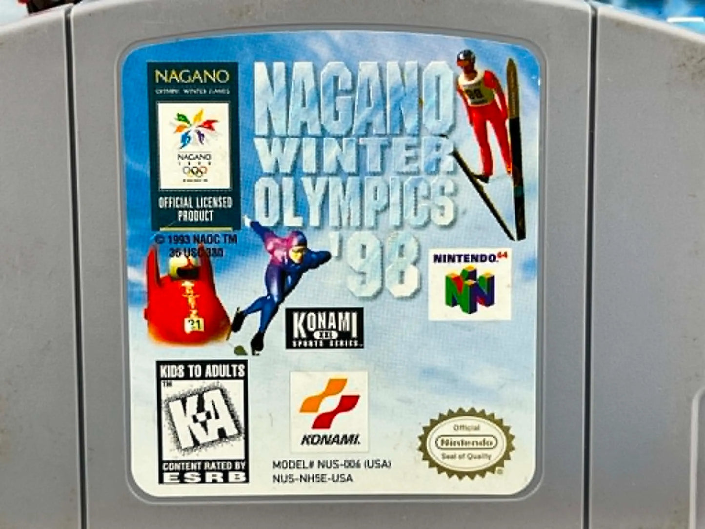 NAGANO WINTER OLYMPICS 98 EN BOITE NINTENDO 64 N64