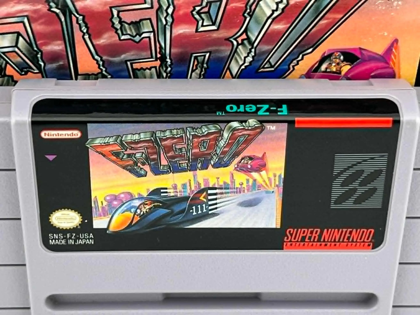 F-ZERO EN BOITE SUPER NINTENDO SNES