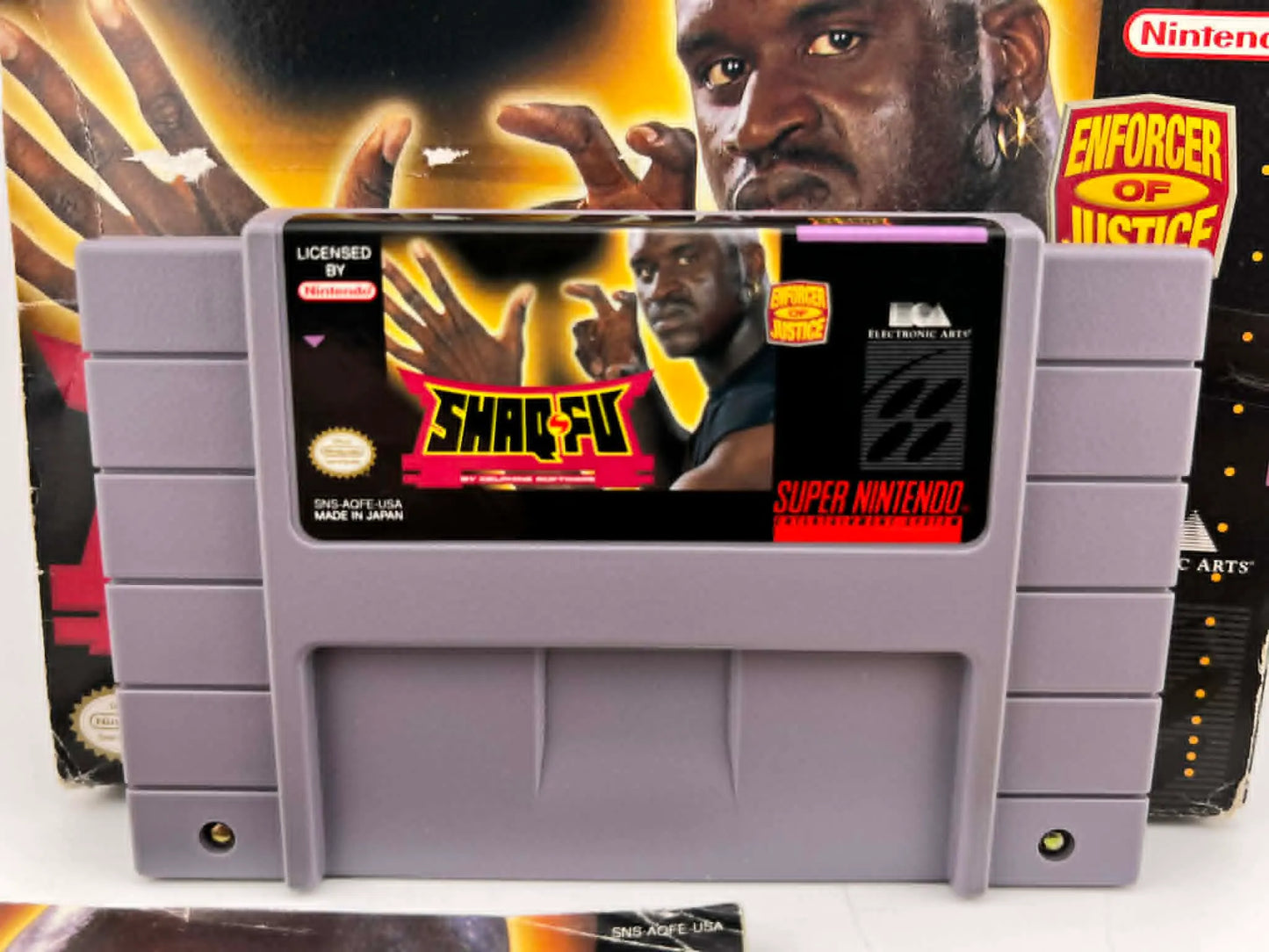 Shaq Fu Super Nintendo Snes