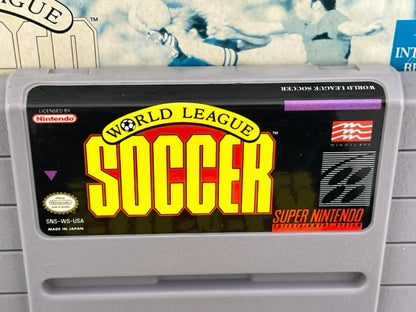 WORLD LEAGUE SOCCER EN BOITE SUPER NINTENDO SNES