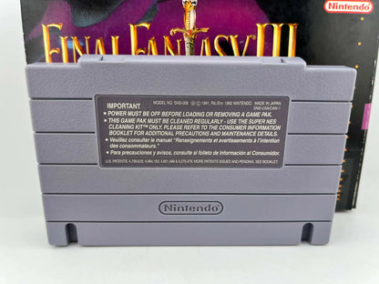 Final Fantasy III 3 Ou VI 6 En Boite Super Nintendo SNES