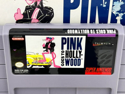 PINK PANTHER GOES TO HOLLYWOOD EN BOITE SUPER NINTENDO SNES