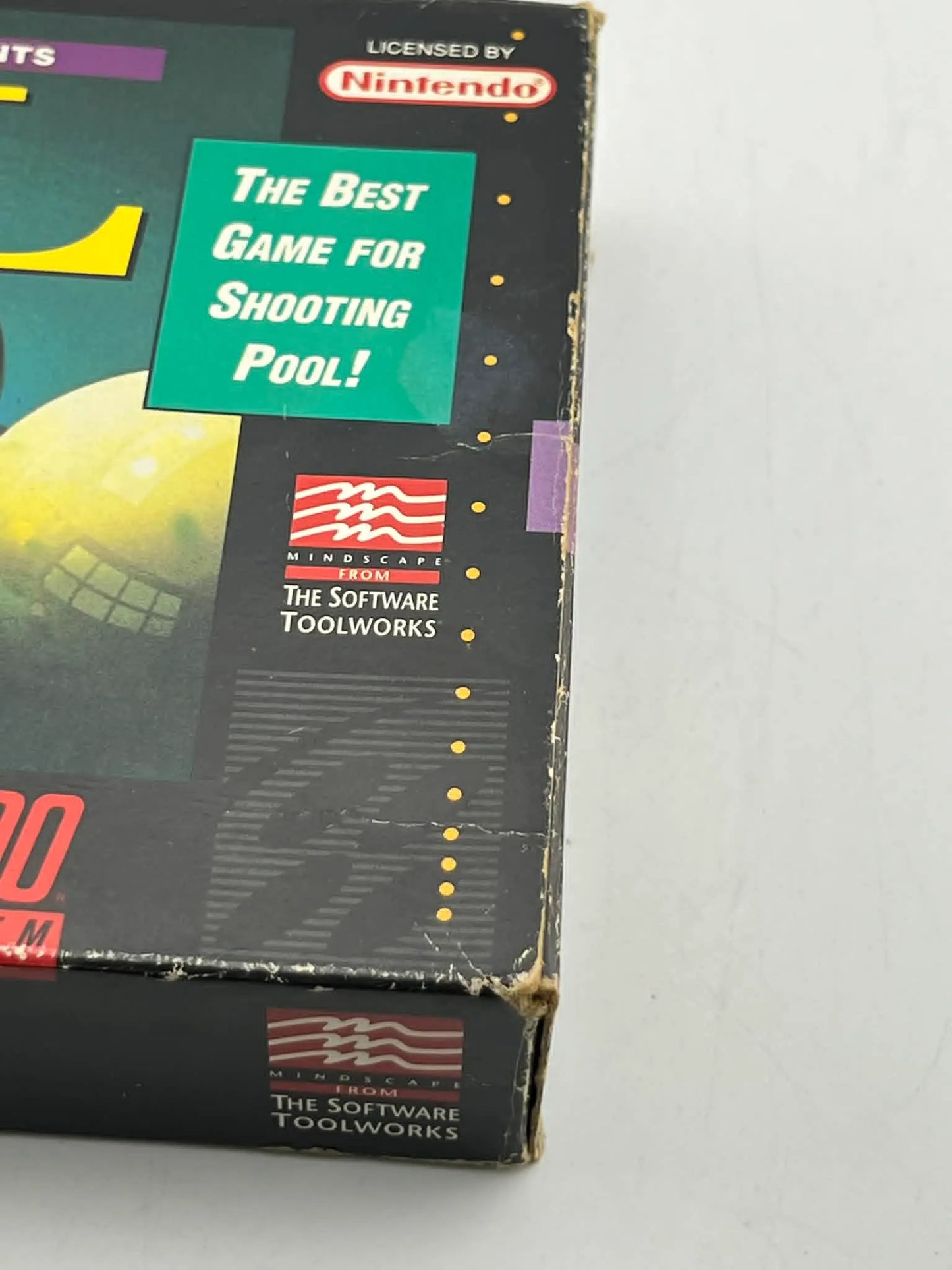 CHAMPIONSHIP POOL EN BOITE SUPER NINTENDO SNES