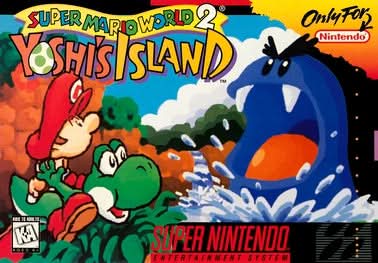 SUPER MARIO WORLD 2 YOSHI'S ISLAND IN BOX SUPER NINTENDO SNES