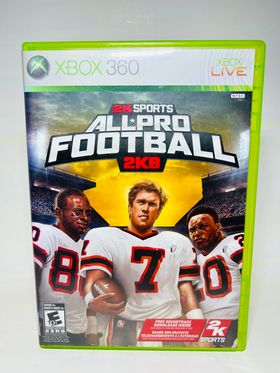 ALL PRO FOOTBALL 2K8 XBOX 360 X360 - jeux video game-x